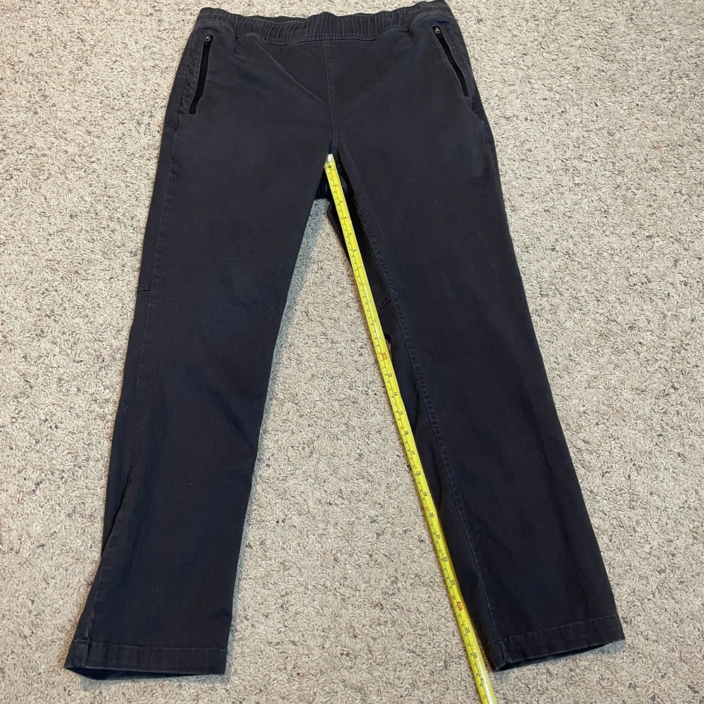 Eddie Bauer Pants Womens 8 Gray Hiking Straight Leg Activewear Outdoor Gorpcore - Picture 12 of 14